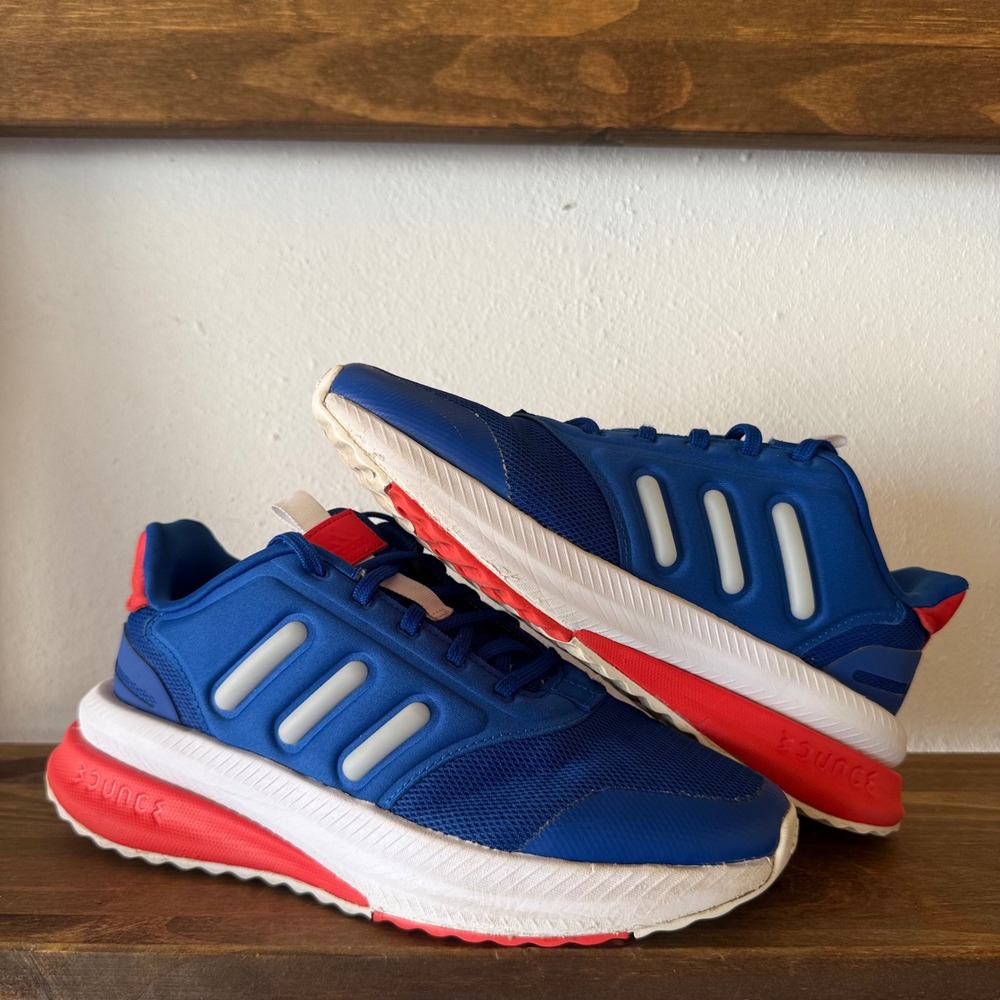 adidas Big Kids Size 6 X_PLR Phase J Blue Red Bounce Sneakers IF2758